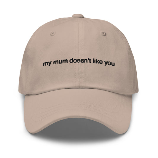 My mum doesn't like you