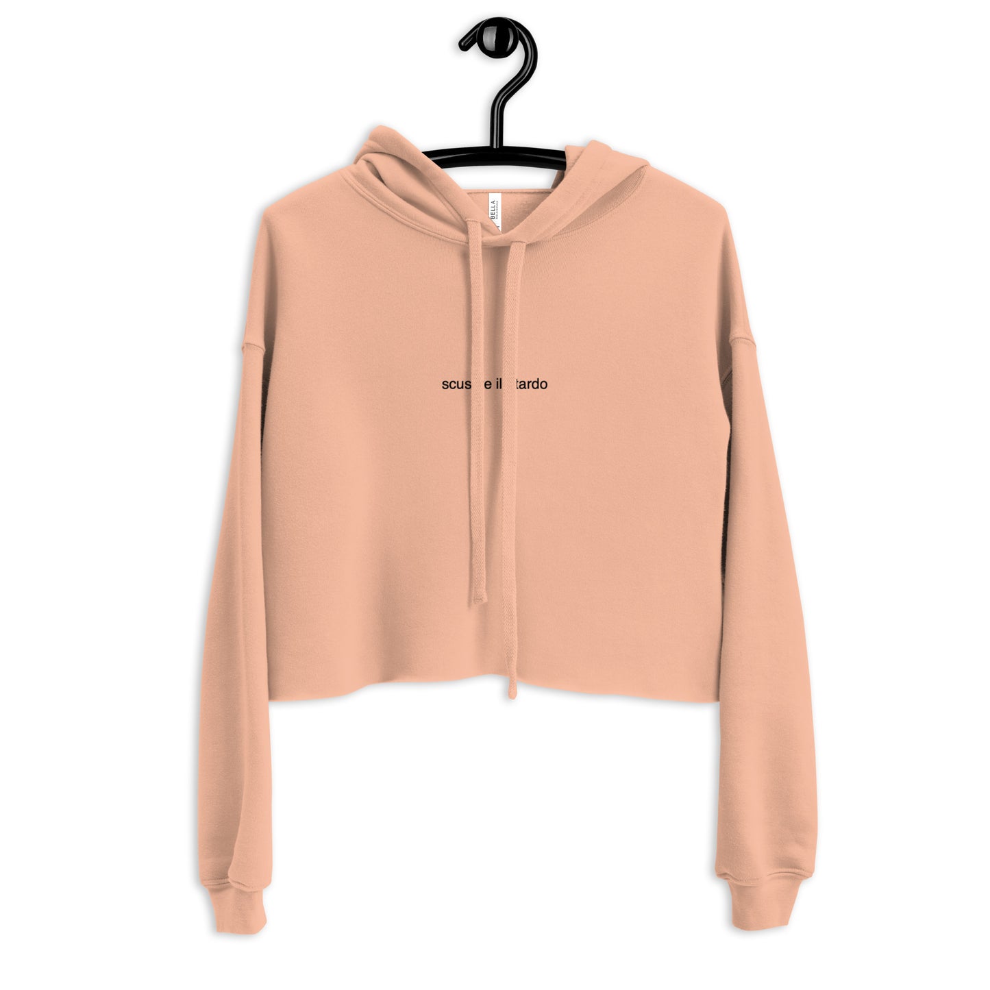 Scusate il ritardo - Crop Hoodie