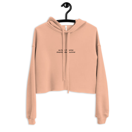 Dreaming about summer - Crop Hoodie