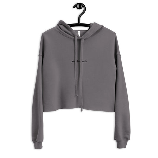 Dolce far niente - Crop Hoodie